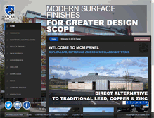 Tablet Screenshot of mcmpanel.com